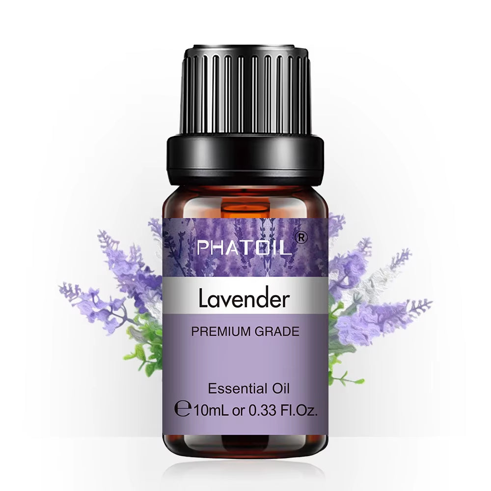 1PCS 10Ml Lavender Eucalyptus Bergamot Juniper Pine Needles Aromatherapy Essential Oils for Diffuser Candle Making